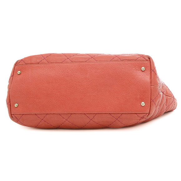 Chanel Matelasse On the Road Tote Bag Leather Pink - Picture 8 of 10